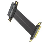 DEKKRYNFV Câble D'extension PCIE4.0 Carte Risers PCIE 180 Degrés À 90 Degrés pour Carte Mère De Bureau PCIE