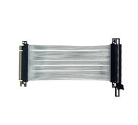 DEKKRYNFV Câble Flexible PCIE5.0 X16 Risers Rallonge GPU Haute Vitesse Pour Boîtier 217e NZXTH1 64GBS Bidirectionnel PCIExpress
