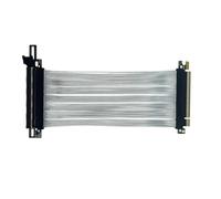 DEKKRYNFV Câble Flexible PCIE5.0 X16 Risers Rallonge GPU Haute Vitesse Pour Boîtier 217e NZXTH1 64GBS Bidirectionnel PCIExpress