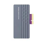 DEKKRYNFV Carte Adaptateur De Disque Solide PCIe5.0 NVMe Carte D'extension De Disque Solide pour des Vitesses De Lecture/écriture Rapides Stabilité Vitesse De 128 Gbit/s Dissipateur Thermique en