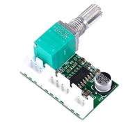 DEKKRYNFV Carte Amplificateur De Puissance Numérique PAM8403 Haute Efficacité Sortie 2x3W USB 5V avec Bouton De Volume Intégré Conception À Faible Bruit