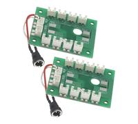 DEKKRYNFV Carte De Distribution D'énergie Extensible 5.5x2.1mm À XH2.54 avec Conception Circuits Parallèles pour Les Projets Électroniques Fiches Bloc Bornes