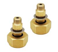 DEKKRYNFV Convertisseur De Cuisinière À Gaz Compact Universel Cuivre en Aluminium Construction pour Routards Et Campeurs Convertisseur De Cuisinière Portable