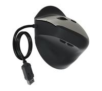 DEKKRYNFV Cordon USB vertical avec 6 boutons personnalisables 1600 DPI ergonomique pour ordinateur de bureau, PC, ordinateur portable, maison, bureau, travail