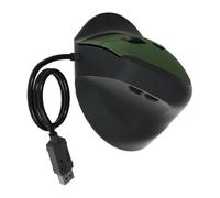 DEKKRYNFV Cordon USB vertical avec 6 boutons personnalisables 1600 DPI ergonomique pour ordinateur de bureau, PC, ordinateur portable, maison, bureau, travail