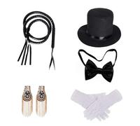 DEKKRYNFV Costume de magicien pratique et réutilisable - Accessoires de cosplay confortables - Convient pour les adultes et les événements - Tenue magique facile à porter