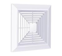 DEKKRYNFV Couvercle De Ventilateur D'extraction De Plafond Couvercle De Ventilation Carré pour La Salle De Bain pour La Cuisine Et Les Toilettes