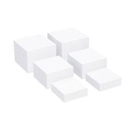 DEKKRYNFV Cubes de rangement pratiques et robustes en acrylique pour exposition, maison, collections et vente au détail, organisation, figurines, vitrine