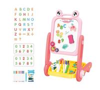 DEKKRYNFV Double Face Doodling Board Frogs Stand Design Reutilisable Writing Surfaces Safe Art Easel Toy for Creativity Double Side Drawing Board