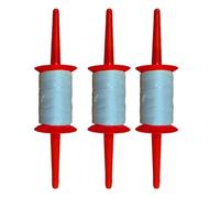 DEKKRYNFV Duty Duty 150m Kites Relit Corde Anti-stretch Contrôle Ergonomique Aigle Set Bobines 3 pour Extrême