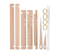 DEKKRYNFV Ensemble de tricot à tisser portable pour installation facile - Outil de bricolage pour débutants et amateurs de tissage de cadre pour projets de studio à domicile