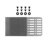 DEKKRYNFV Extenseur de gilet en panneau composite, support de plaque de poitrine, extension Cummerbund avec crochet d'aile