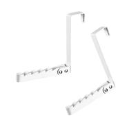 DEKKRYNFV Foldable Door Hook for Clothes and Accessories Strong Load Capacity for Bedrooms and Offices Bathroom Towel Hanger Space Saving Metal Door Organizer