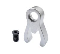 DEKKRYNFV Guidon en aluminium pour vélo - Fourche avant - Tube de fixation - Boucle de fixation - Cadre de vélo pliable - Attrape-crabes - Crochet de serrage pliable