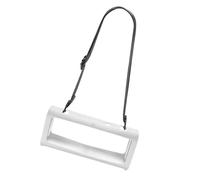 DEKKRYNFV Housse en silicone portable avec sangles de transport pour haut-parleur de terrain 3 haut-parleurs résistant à l'eau Sac de rangement