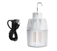 DEKKRYNFV Lampes à filament de tungstène portables adaptées au camping - Design coupe-vent avec 4 modes d'éclairage - Longue durée de vie - Lumière de camping en plein air