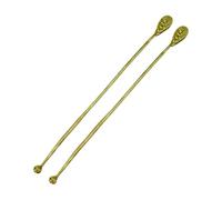DEKKRYNFV Lot de 2 boutons chinois rétro traditionnels Cheongsam à coudre avec nœud