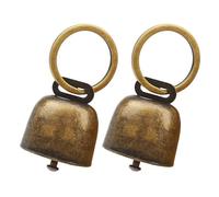 DEKKRYNFV Lot de 2 clochettes de dressage faites à la main pour petits médias et grands animaux de compagnie