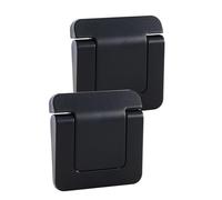 DEKKRYNFV Lot de 2 pieds pliables réglables pour ordinateur portable - Support de refroidissement invisible pour ordinateur portable