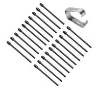 DEKKRYNFV Lot de 20/10/5 recharges de stylo à pointe souple avec noyaux remplaçables et clip pratique pour Max3 Remarkable 2 cartouches remplaçables