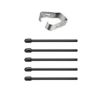 DEKKRYNFV Lot de 20/10/5 recharges de stylo à pointe souple avec noyaux remplaçables et clip pratique pour Max3 Remarkable 2 cartouches remplaçables