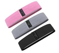 DEKKRYNFV Lot de 3 bandes de résistance pour entraînement des jambes, des hanches, des muscles, des pilates