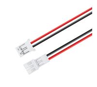 DEKKRYNFV Lot de 30 câbles terminaux d'amarrage PH2.0 en métal résistant aux intempéries Boîtier en PVC pour lampe d'éclairage extérieur Connecteurs électriques Cordon