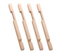 DEKKRYNFV Lot de 4 réducteurs d'entrée pour entrée apiculture en bois