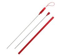 DEKKRYNFV Matériel De Pêche Aiguille D'accrochage Rapide pour Ver De Terre Aération Creuse du Poisson d'eau Salée Outil De Forage Outil De Libération De Gaz