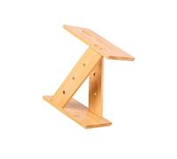 DEKKRYNFV Organisateurs de découpe verticaux peu encombrants, support robuste et résistant en bambou pour une protection sécurisée, bloc de coupe délicat en bambou pour la cuisine