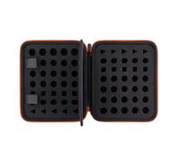 DEKKRYNFV Organisateurs de rangement de dés multifonctionnels avec insert à fente et poignée ergonomique pour jeux de rôle avec poignée de rangement de dés de protection