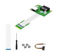 DEKKRYNFV Petit Câble D'extension PCIE PCIEx1 64 Gbps Haute Compatibilité pour Une Connexion Flexible De Périphériques Et Une Installation Facile Convertisseur PCIE pour Ordinateur Portable