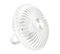 DEKKRYNFV Puissant ventilateur de bureau portable - Trois vitesses - Chargement USB - Refroidissement puissant - Pour la maison, le bureau, le camping et la lampe