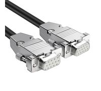 DEKKRYNFV Rallonge SVGA HDB15 avec double blindage 15 broches Câble coaxial mâle/femelle 150 cm de long Câble SVGA blindé en option