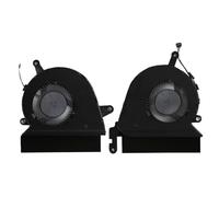 DEKKRYNFV Remplacement CPU GPU Ventilateur De Refroidissement Refroidisseurs pour Ordinateur Portable Dispersion en Métal pour 15-DF0000 15-DF1000 L41482-001 L41483-001 Ensemble Gestion Thermique