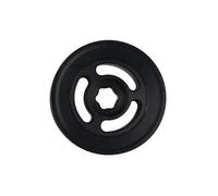 DEKKRYNFV Roue de guidage en nylon à faible bruit 11T - Poulie pliable pour vélo - Pièce de rechange durable et résistante à l'usure