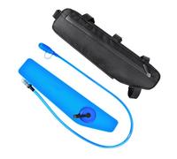 DEKKRYNFV Sac de cadre avant de vélo de grande capacité, étanche, pochettes triangulaires, sacs de selle de vélo, tube inférieur pour cadre de vélo