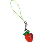 DEKKRYNFV Sangle de téléphone portable colorée sur le thème des fruits - Fait à la main - Porte-clés détachable pour portefeuille, sacs, cordons décoratifs pour téléphones