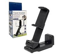 DEKKRYNFV Support de téléphone pliable avec rotation multidirectionnelle, support réglable pour valise, accessoires de voyage en plein air
