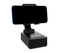 DEKKRYNFV Support de téléphone portable pliable pour haut-parleur Base antidérapante Son clair Rotation pour téléphone de type C Support pliable et pour bureau