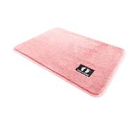 DEKKRYNFV Tapis de bain absorbant à poils longs antidérapant lavable en machine pour baignoire/douche 50 x 80 cm