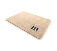 DEKKRYNFV Tapis de bain absorbant à poils longs antidérapant lavable en machine pour baignoire/douche 50 x 80 cm