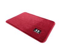 DEKKRYNFV Tapis de bain absorbant à poils longs antidérapant lavable en machine pour baignoire/douche 50 x 80 cm