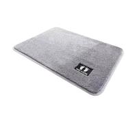 DEKKRYNFV Tapis de bain absorbant à poils longs antidérapant lavable en machine pour baignoire/douche 50 x 80 cm