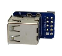 DEKKRYNFV Tool Complimentary Installation USB Port Link Board with 480Mbps Speed for Multiple Device Connection USB Port Expansion Test Set