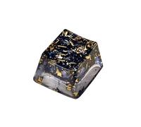 DEKKRYNFV Touches en résine pour clavier mécanique OEM avec rétroéclairage en feuille de couleur améliore l'esthétique et la durabilité des claviers mécaniques personnalisés