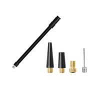 DEKKRYNFV Tube adaptateur de gonflage polyvalent pour appareil gonflable 16/20/30/60 cm, facile à ranger pour le camping, la maison, les pompes à air, adaptateur de buse