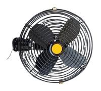 DEKKRYNFV Ventilateur De Refroidissement pour Berlines À Faible Bruit Longue Conduite Silencieux Robuste Économe en Énergie Voiture en Métal pour Camion Voiture Bateau Bus Ventilateur Automobile en