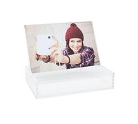 Deknudt Album Photo - Boîte Photo, Résine, Transparent, 10 x15 cm