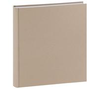 Album photo DEKNUDT traditionnel - 100 pages blanches + feuillets cristal - 500 photos - Couverture Beige 30x33cm